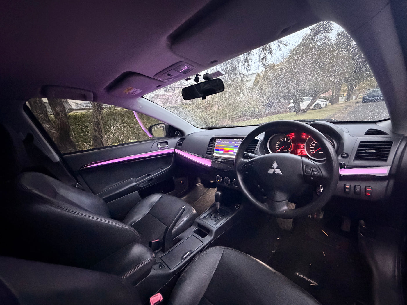 2008-2017 Mitsubishi Lancer Ambient Lighting Trim Panel Kit