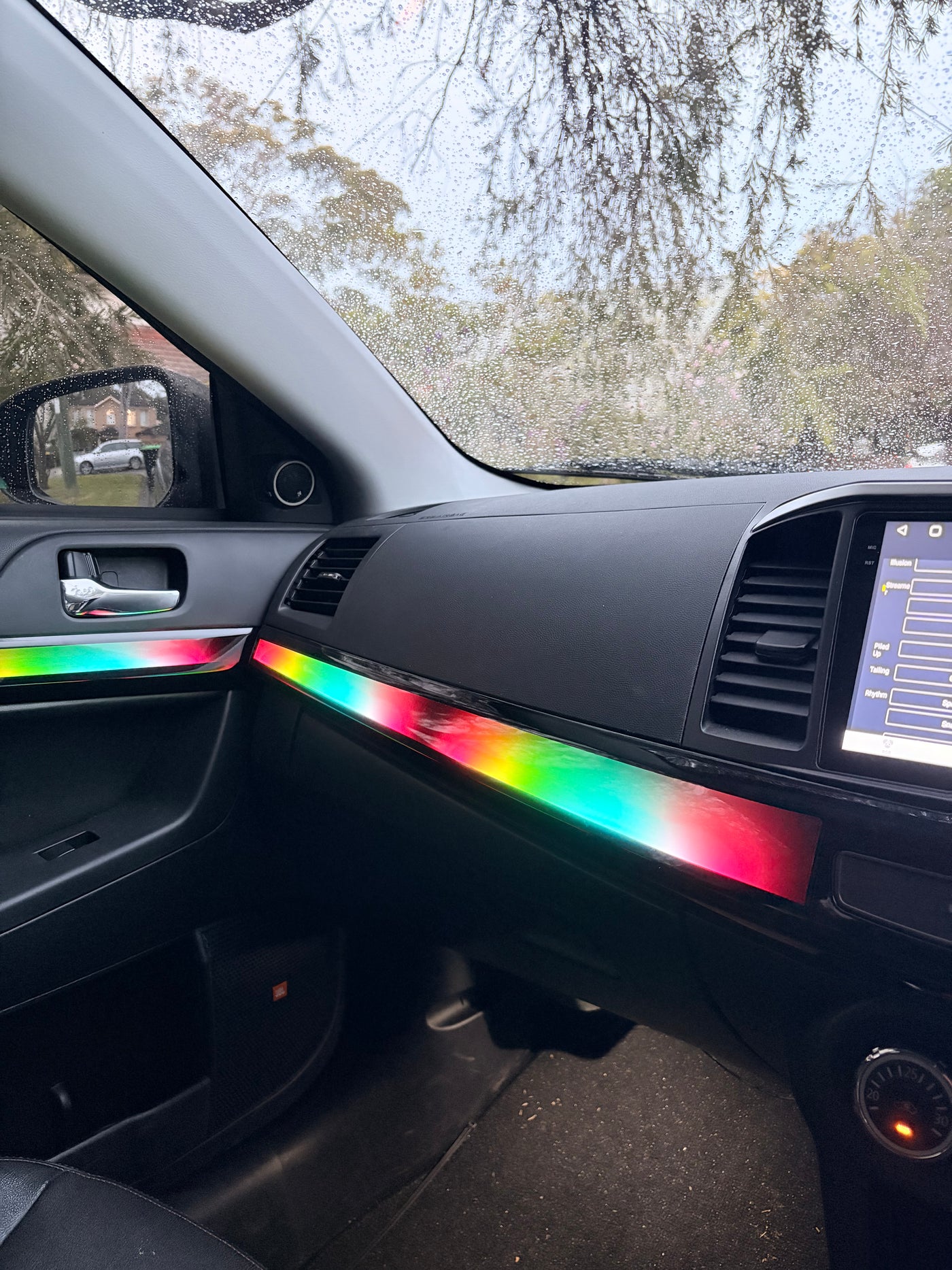 2008-2017 Mitsubishi Lancer Ambient Lighting Trim Panel Kit